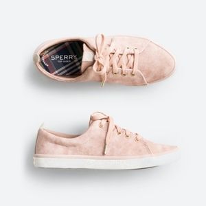 Sperry Sailor Rose Dust Suede Sneakers